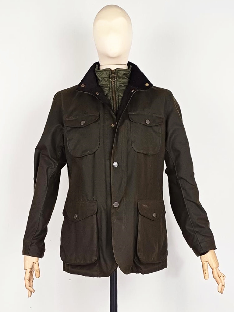 Barbour uomo giacca cerata verde OGSTON – Giovannina Berselli